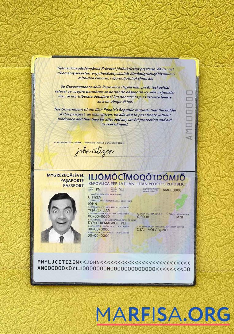 Printable Ilia passport photo look download for verification